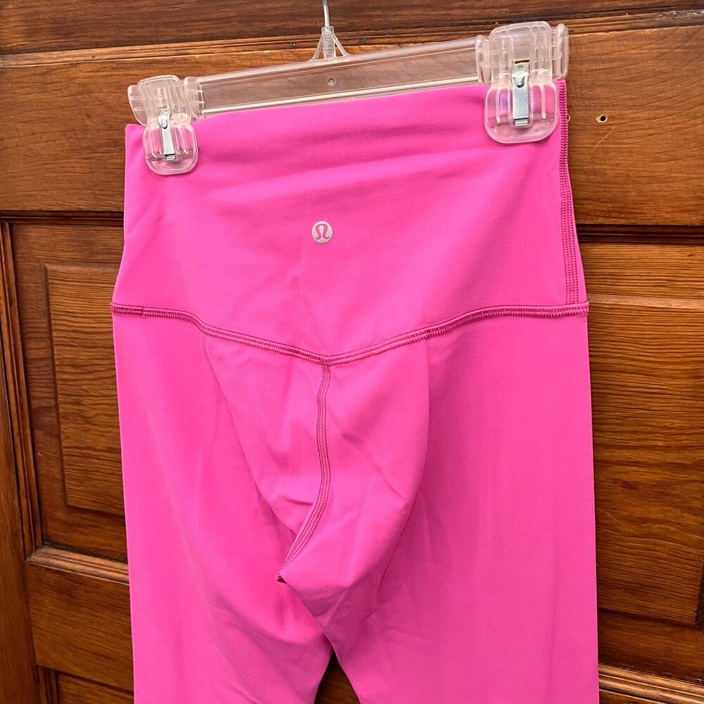 Lululemon Align High-Rise Crop 23" sz 4 NWOT's Pink Women's Leggings $98 - Picture 7 of 13